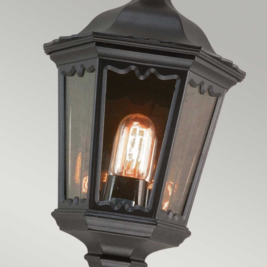Elstead - Venkovní nástěnné svítidlo MEDSTEAD 1xE27/60W/230V IP44 černá